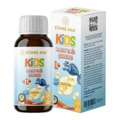 Zühre Ana Kids Balık Yağı Şurubu 200 ml