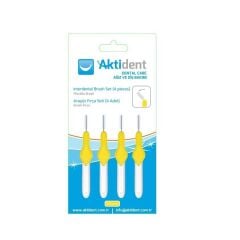 Aktident Arayüz Fırçası Sarı 0.7mm 4 Adet