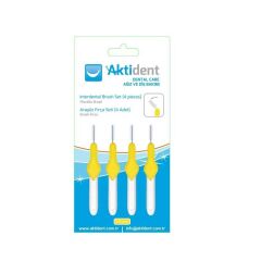 Aktident Arayüz Fırçası Sarı 0.7mm 4 Adet