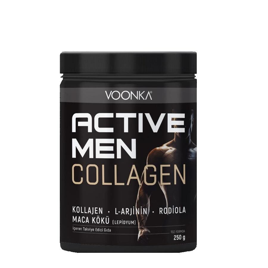 Voonka Collagen Active Man Yeşil Elma 250gr Toz