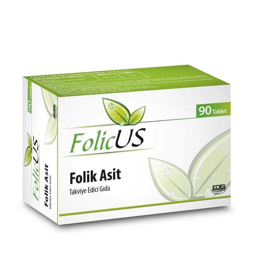 Folicus Folik Asit 90 Tablet