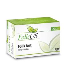 Folicus Folik Asit 90 Tablet