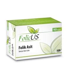 Folicus Folik Asit 90 Tablet