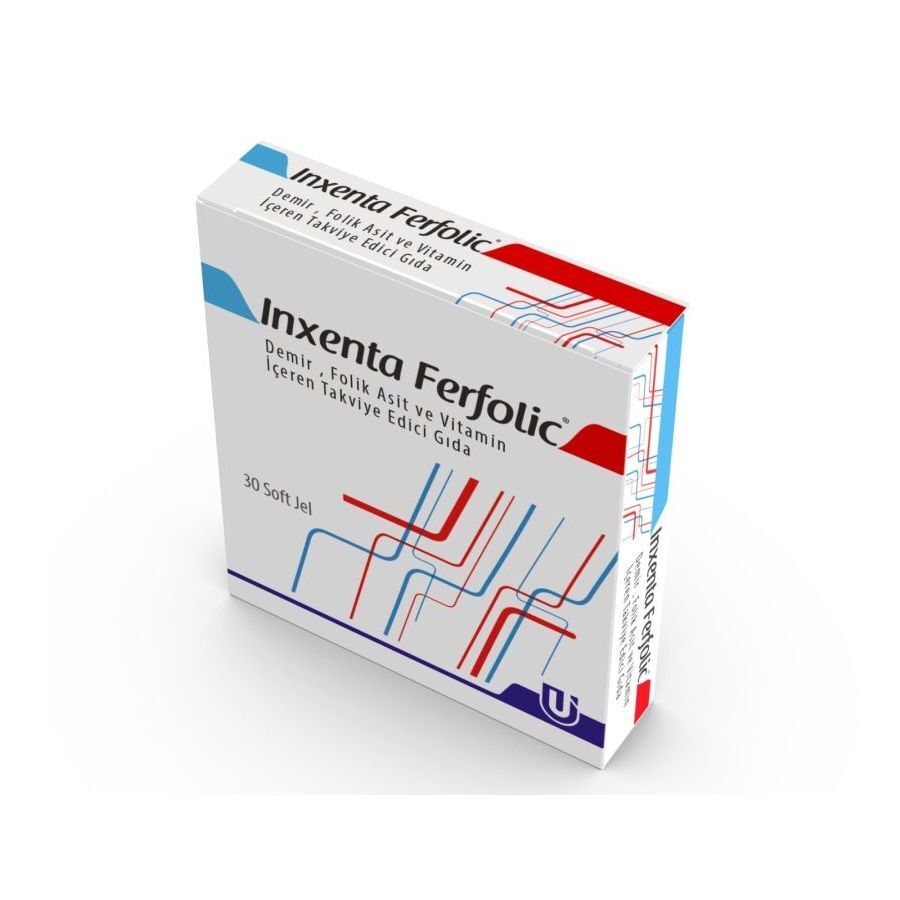 Inxenta Ferfolic Plus 30 Tablet