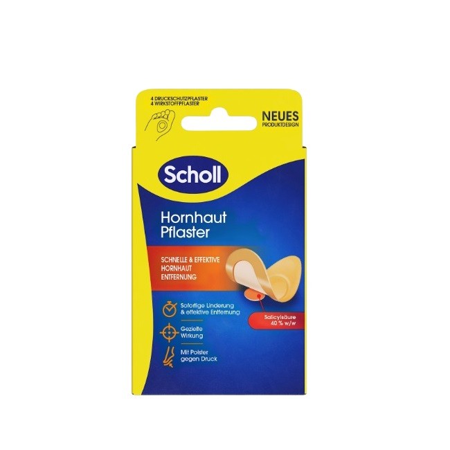 Scholl Nasır Sökücü Flaster 4'lü