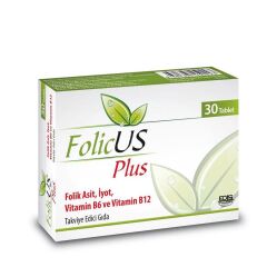 Folicus Plus Folik Asit 30 Tablet