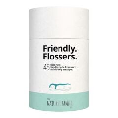 Natural Family CO Friendly Flossers Floss Pick 45li