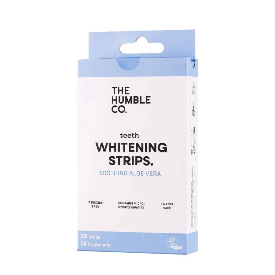 The Humble Co. Whitening Teeth Soothing - Aloe Vera Diş Beyazlatma Bandı 28li