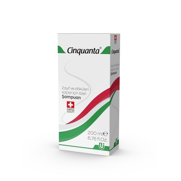 Cinquanta Şampuan Zayıf ve Dökülen Saçlar İçin 200 ML