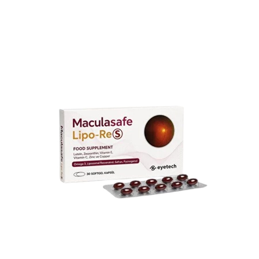 Eyetech Maculasafe Lipo-RE S 30 Kapsül