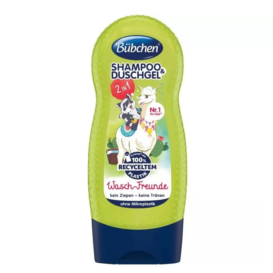 Bübchen Çocuk Şampuan&Duş Jeli 2 in 1 Wasch Friend 230 ml I UYGUN FİYAT ...