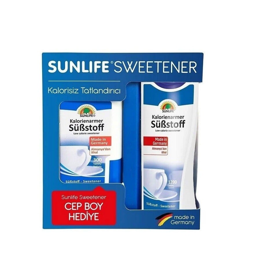Sunlife Sübstoff Sweetener Tatlandırıcı 1200 Tablet