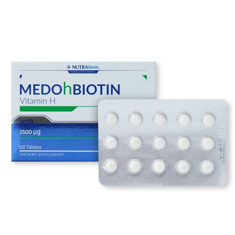 Nutra MedoHbiotin 2,5 MG 120 Tablet