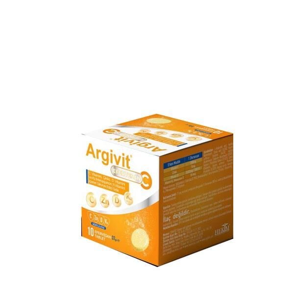 Argivit Vitamin C Efervesan 10 Saşe