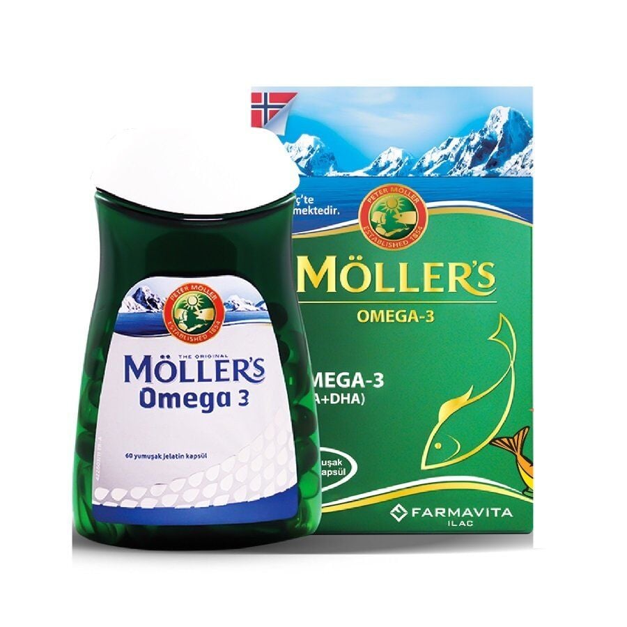 Möllers Omega 3 60 Kapsül