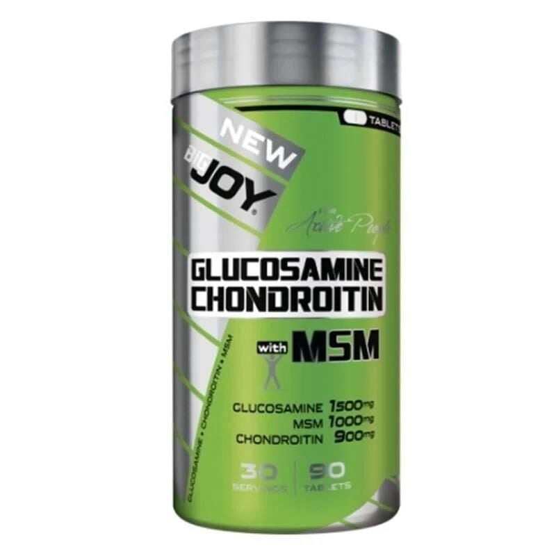 Bigjoy Sports Glucosamine Chondroitine Wtih MSM 90 Tablet