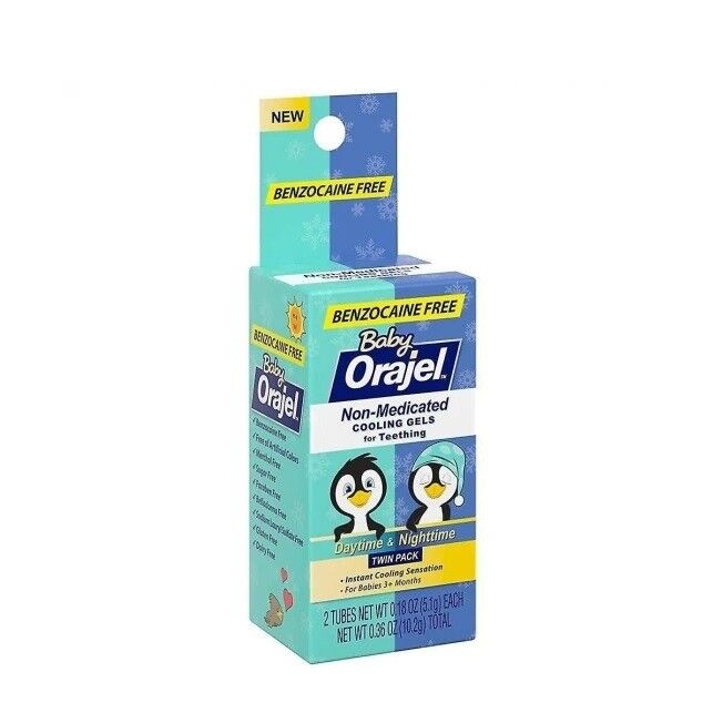 Orajel Baby Jel Gündüz-Gece Paketi 2x5.1 gr
