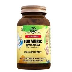 Solgar Turmeric Root Extract 60 Kapsül