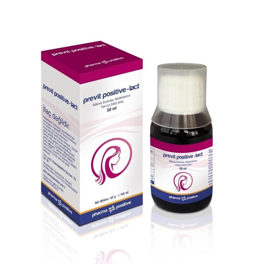 Previt Positive Lact Sıvı Takviye Edici Gıda 50ml