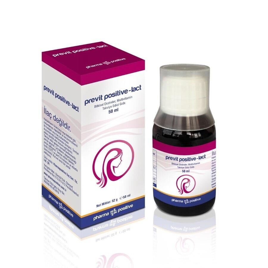 Previt Positive Lact Sıvı Takviye Edici Gıda 50ml