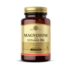 Solgar Magnesium with Vitamin B6 100 Tablet