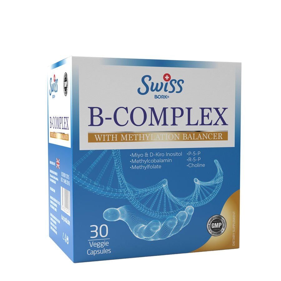 Swiss Bork B- Complex With Methylation Balance 30 Kapsül