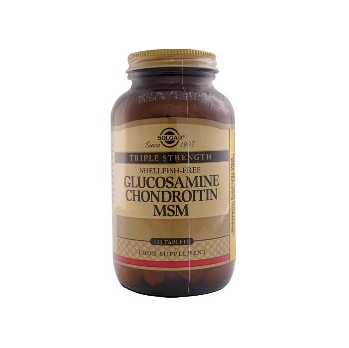 Solgar Glucosamin Chondroitin MSM 120 Tablet