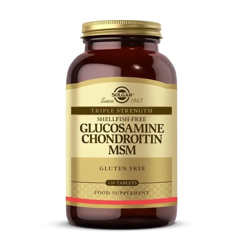 Solgar Glucosamin Chondroitin MSM 120 Tablet