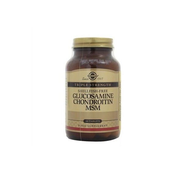 Solgar Glucosamin Chondroitin MSM 60 Tablet