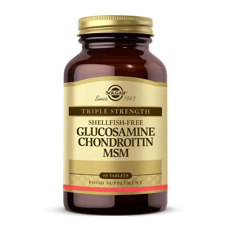 Solgar Glucosamin Chondroitin MSM 60 Tablet