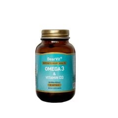 Dearvit Omega 3 Vitamin D3 30 Kapsül