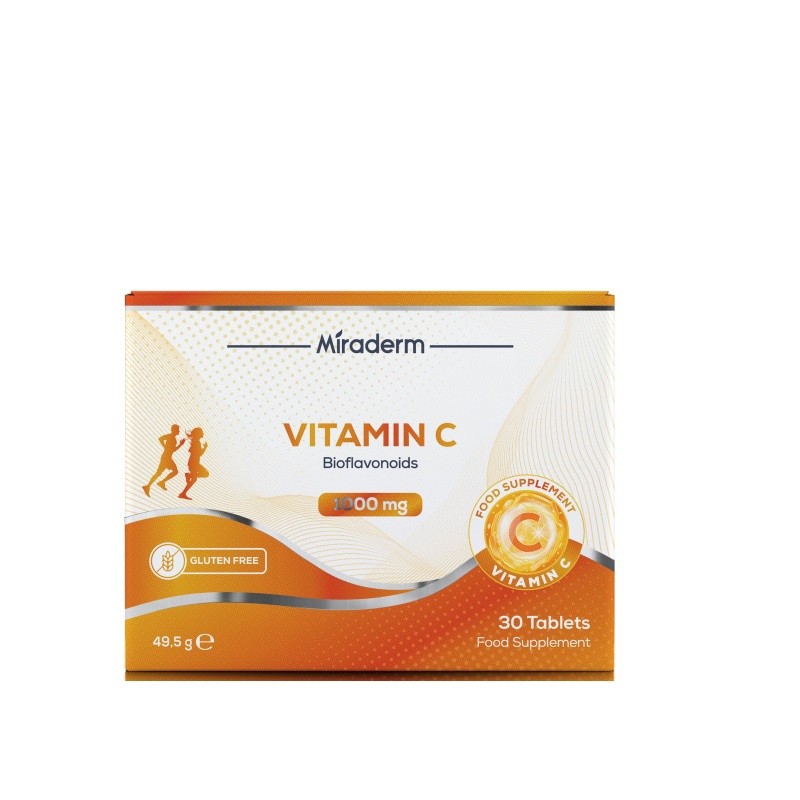 Miraderm VITAMIN C 1000 MG 30 Tablet