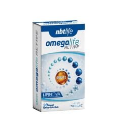 NBTLIFE Omegalife Active 30 Kapsül