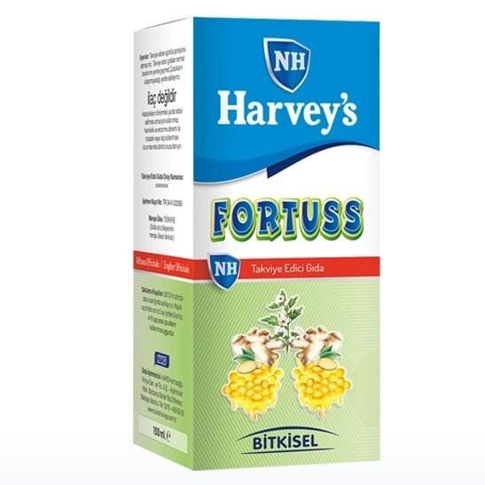 Nurse Harveys Fortuss Sıvı TEG Şurup 150ml