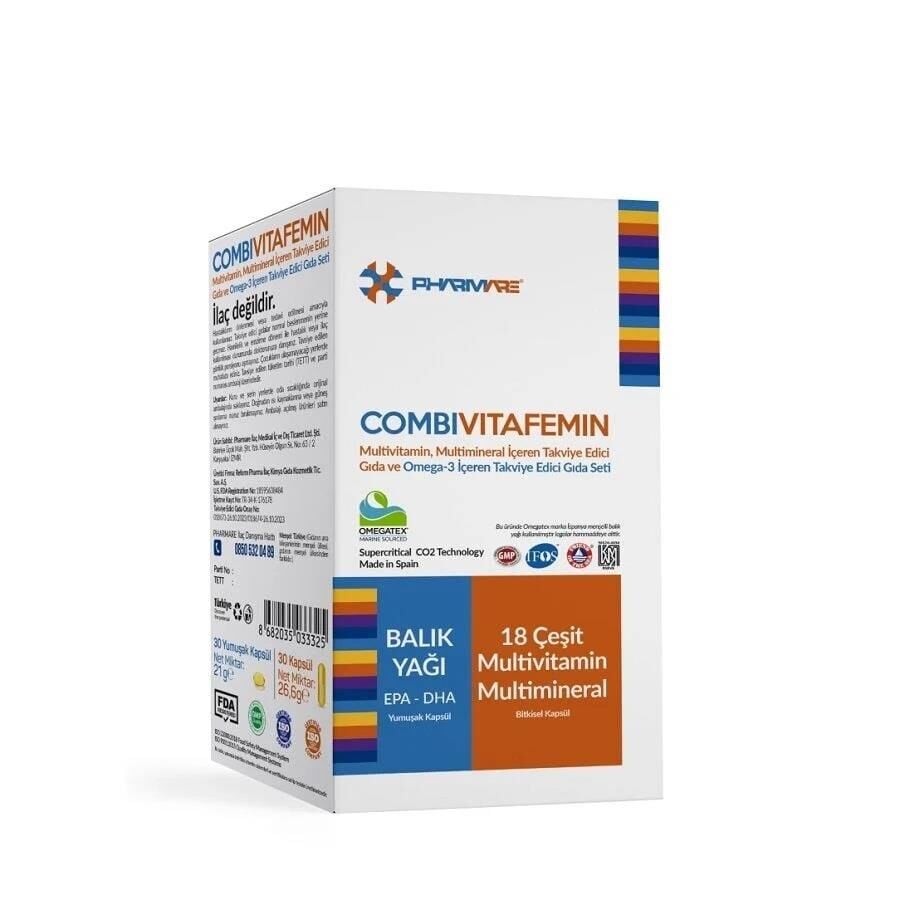 CombiVitafemin 30 Kapsül
