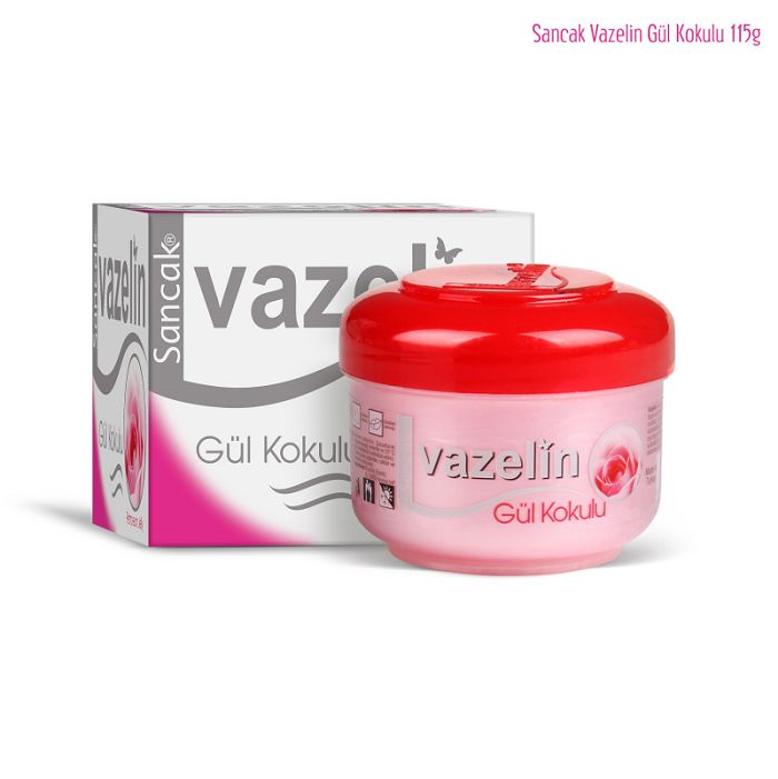 Sancak Vazelin Gül Kokulu KUTULU 115ml