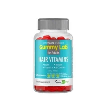 Gummy Lab Hair Vitamins 60 Gummy
