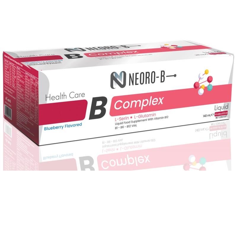 Neoro-B Complex Sıvı 10ML lik 14 Adet İçilebilir Flakon