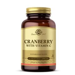 Solgar Cranberry With Vitamin C 60 Vegi Kapsül