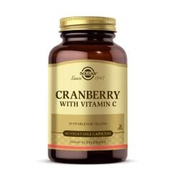 Solgar Cranberry With Vitamin C 60 Vegi Kapsül