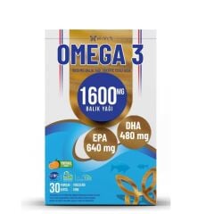 Haver Omega 3 1600 mg 30 Kapsül