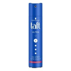 Taft Saç Spreyi 04 Ultra Güç 250ML 24H Mavi