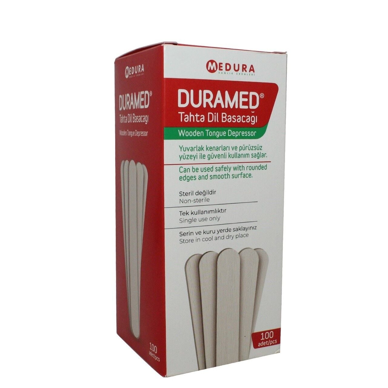 Duramed Tahta Dil Basacağı 100'lü