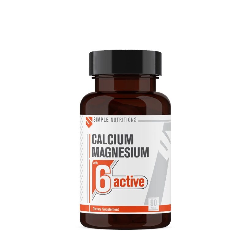 Simple Nutritions Calcium Magnesium With 6-Active 90 Tablet