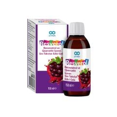 Resverol - Resveratrol ve Quercetin içerikli Sıvı Takviye Edici Gıda 150ml