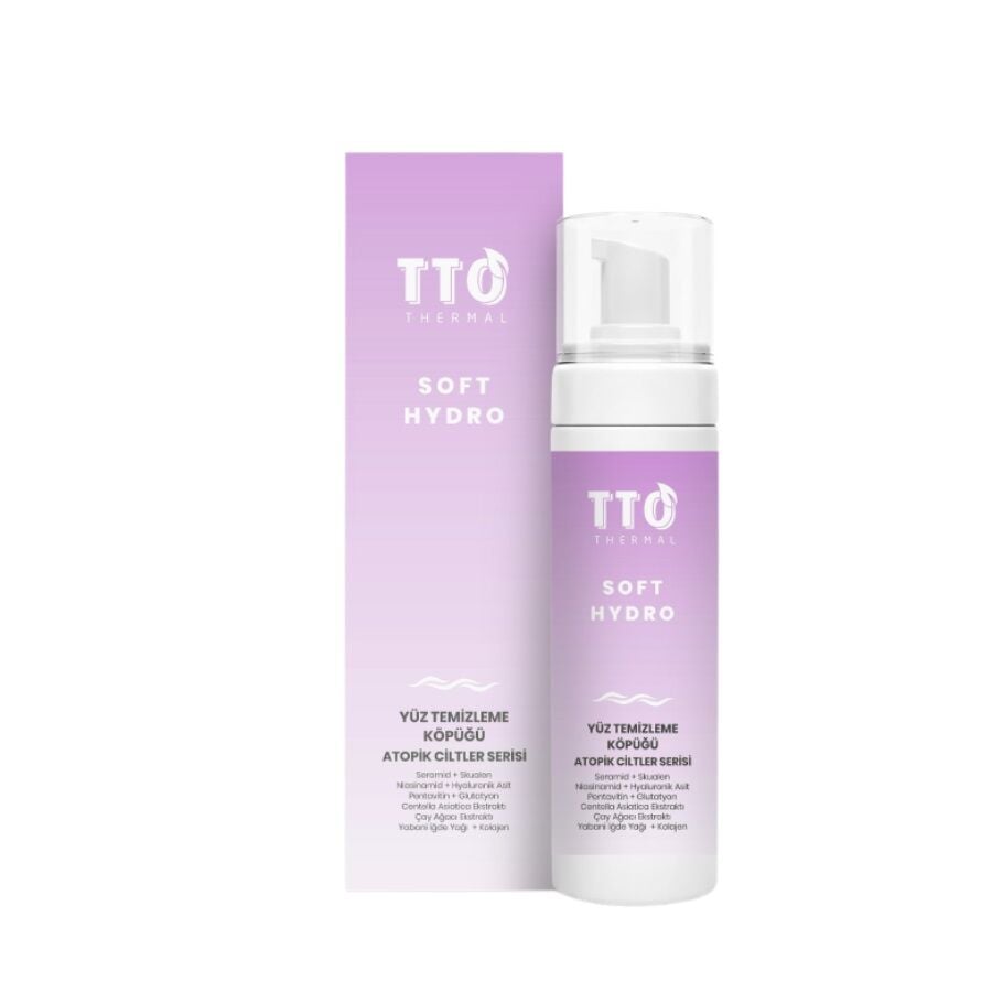 TTO Thermal Soft Hydro Atopik Cilt Yüz Temizleme Köpüğü 200 ml