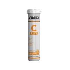 Vimex C Plus Vitamin C Vitamin D ve Çinko 20 Efervesan Tablet