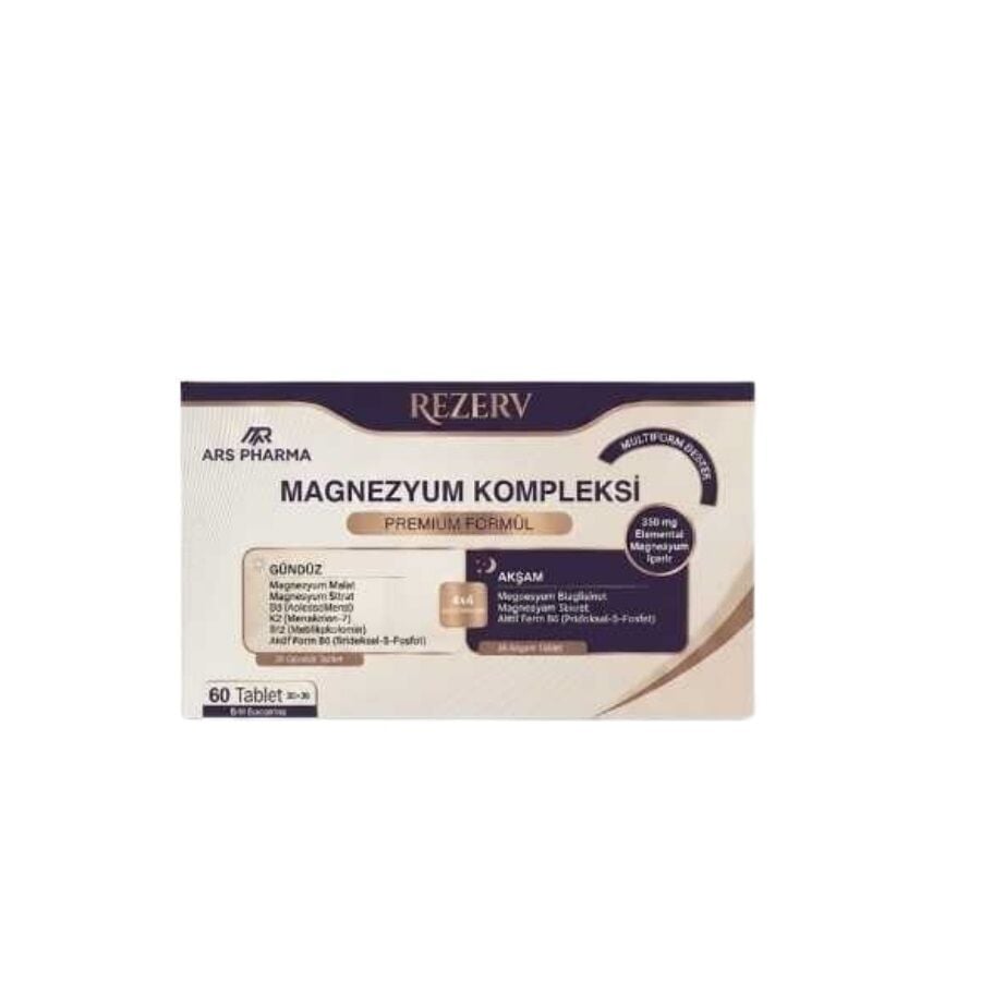 Rezerv Magnezyum Kompleks 60 Tablet