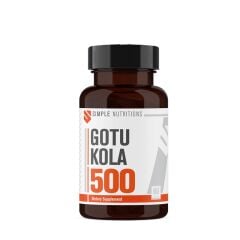 Simple Nutritions Gotu Kola 500 mg 60 Kapsül