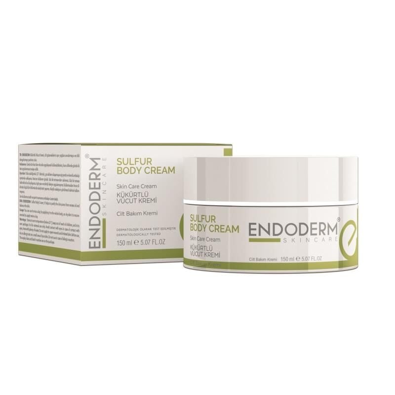 Endoderm Sulfur Body Cream 150 ML - Kükürtlü Vücut Bakım Kremi